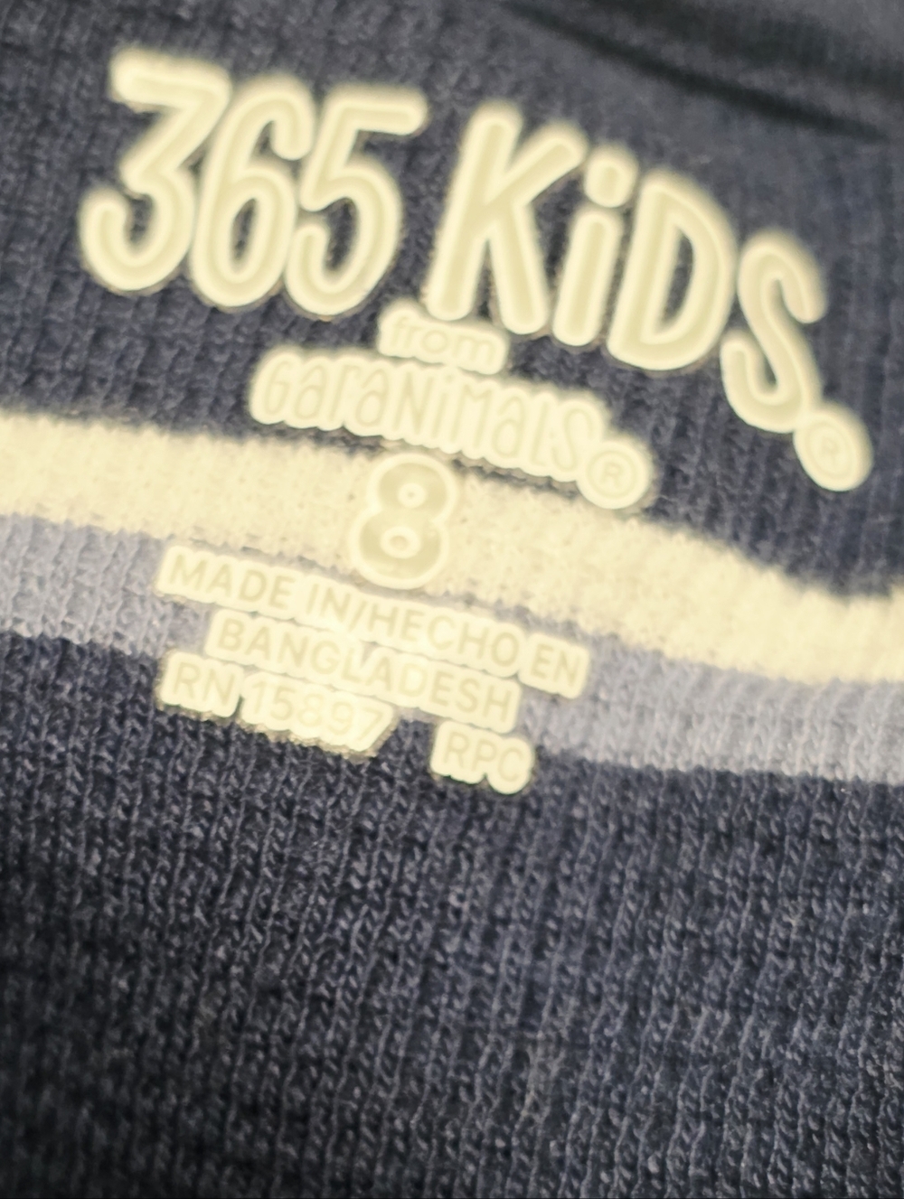 Boy's Size 8 Long Sleeve Henley & Waffle Knit Tops Bundle- Navy, Red, Gray, Blue - Picture 8 of 13